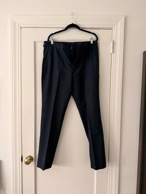 J. Crew Thompson Men's Dark Navy Dress Trousers